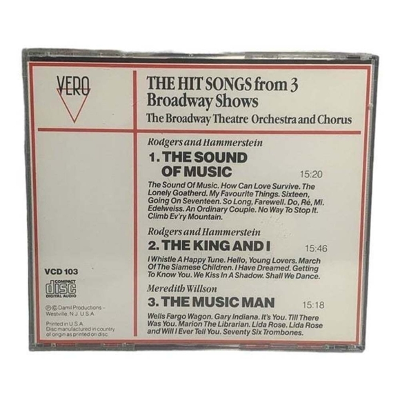 CD The Broadway Theatre Orchestra & Chorus - Hit Songs from The Sound of Music - Picture 3 of 3